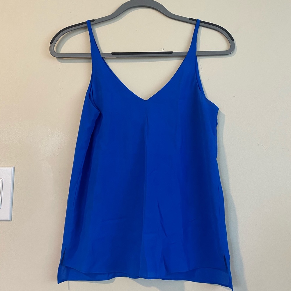 Top shop blue tank